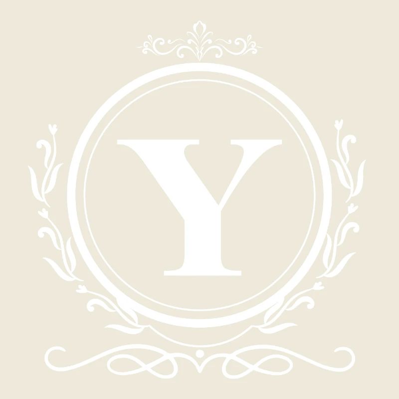 Letter Y Decoration
