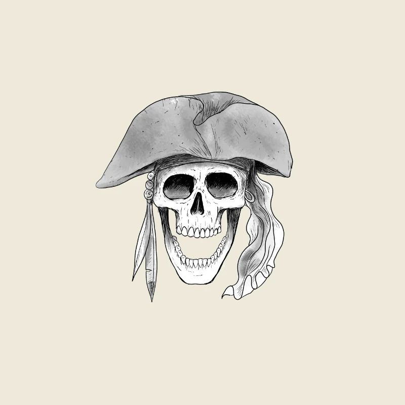 PIRATEN-SKULL