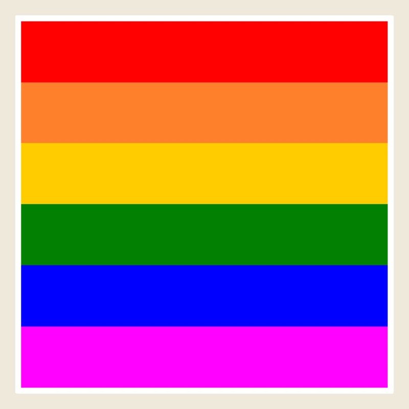 LGBT rainbow flag