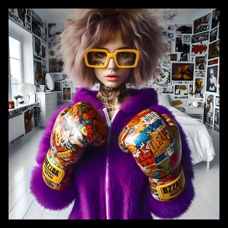 Pop Cosplayers Boxing