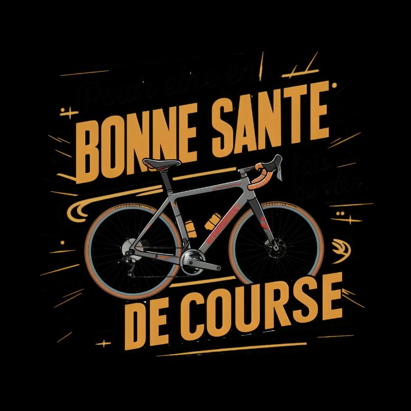 pour etre en bonne santé fais du vélo de course