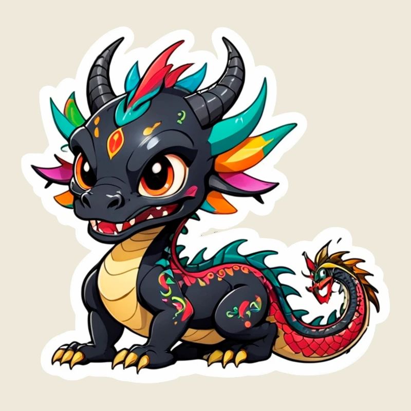 Entzückender chinesischer Drache