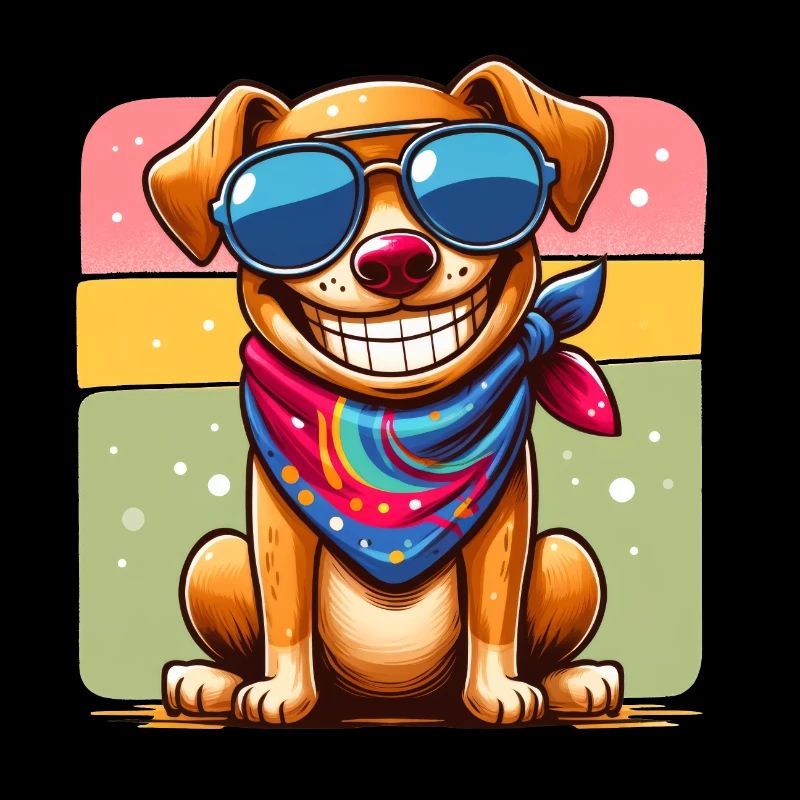 Drôle de chien de soleil