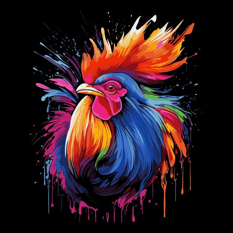 Un coq fier