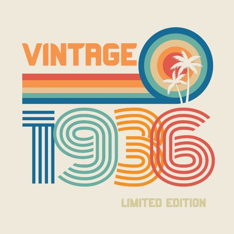 Vintage 1936 limited edition