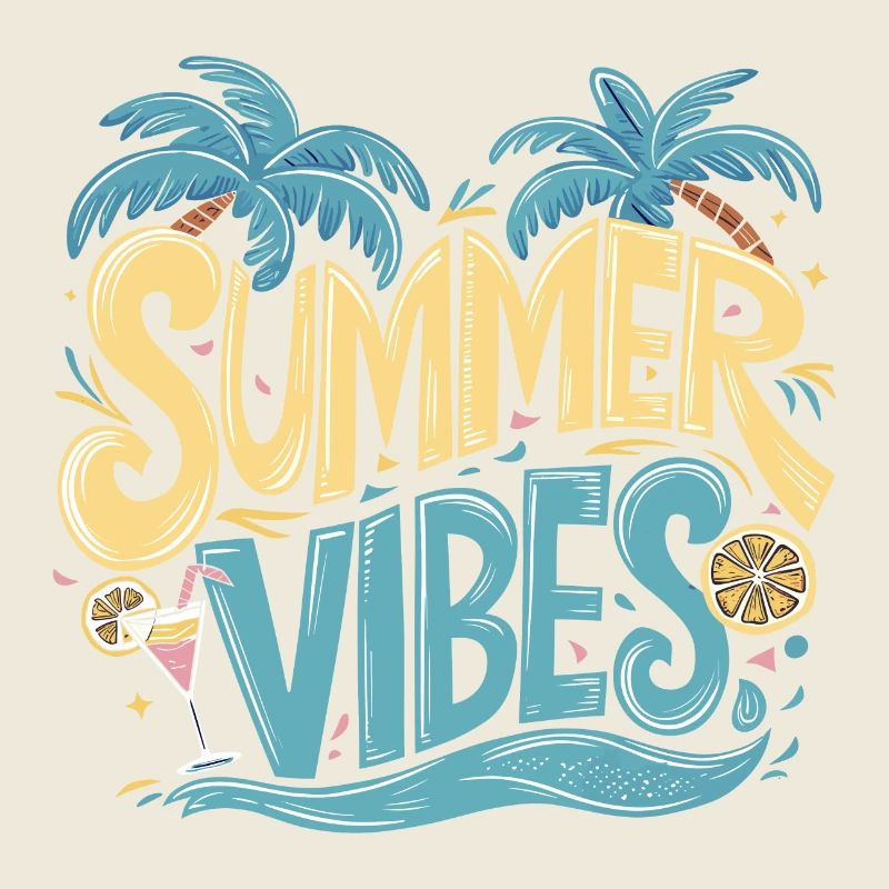Summer Vibes Strand Urlaub