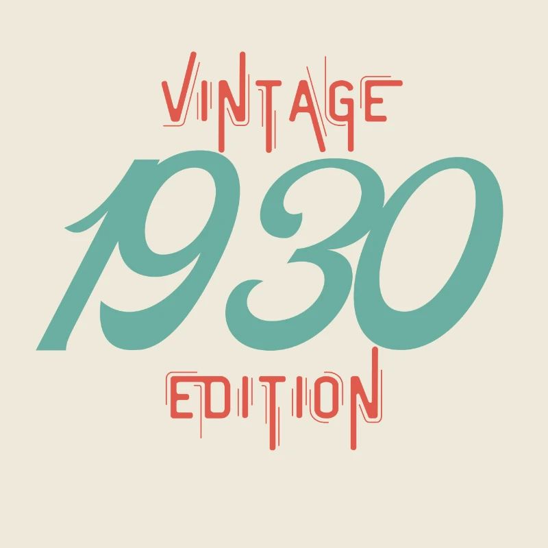 Vintage 1930 edition