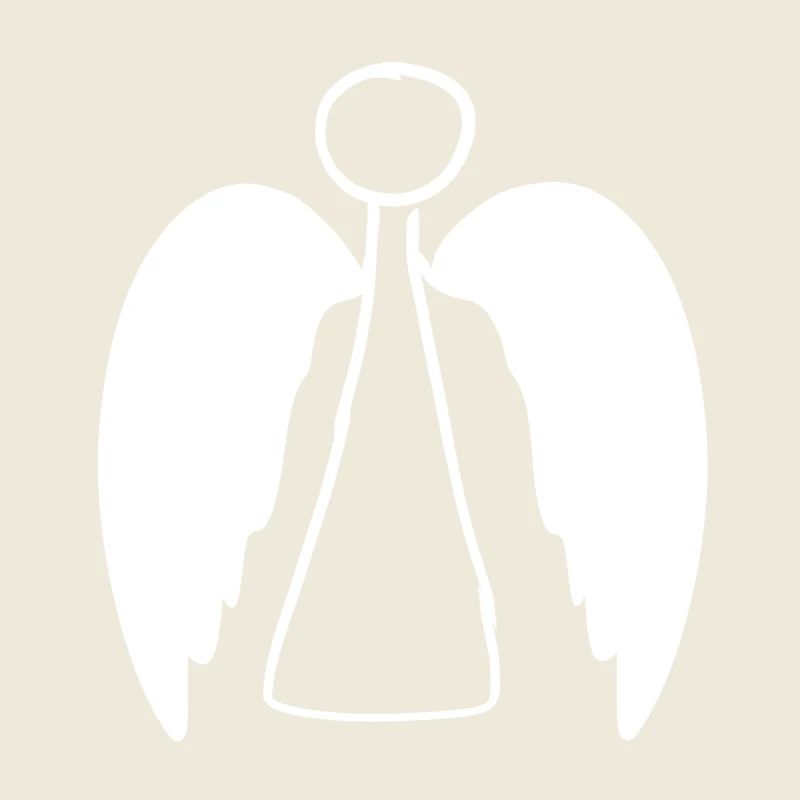 Wings flying symbol Angel protect