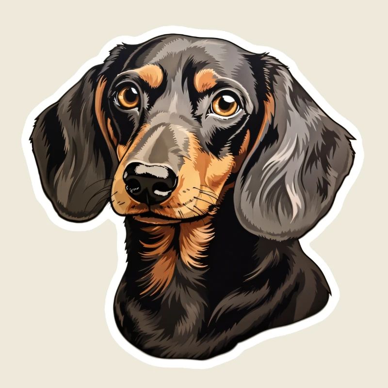 Dackel oder Dachshund