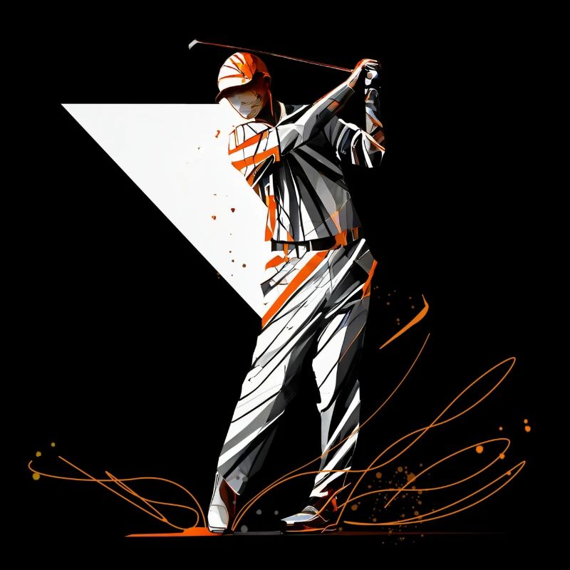 golf, Golfspieler, Golf tee