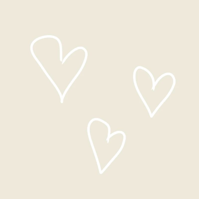 drei Herzen Liebe symbol