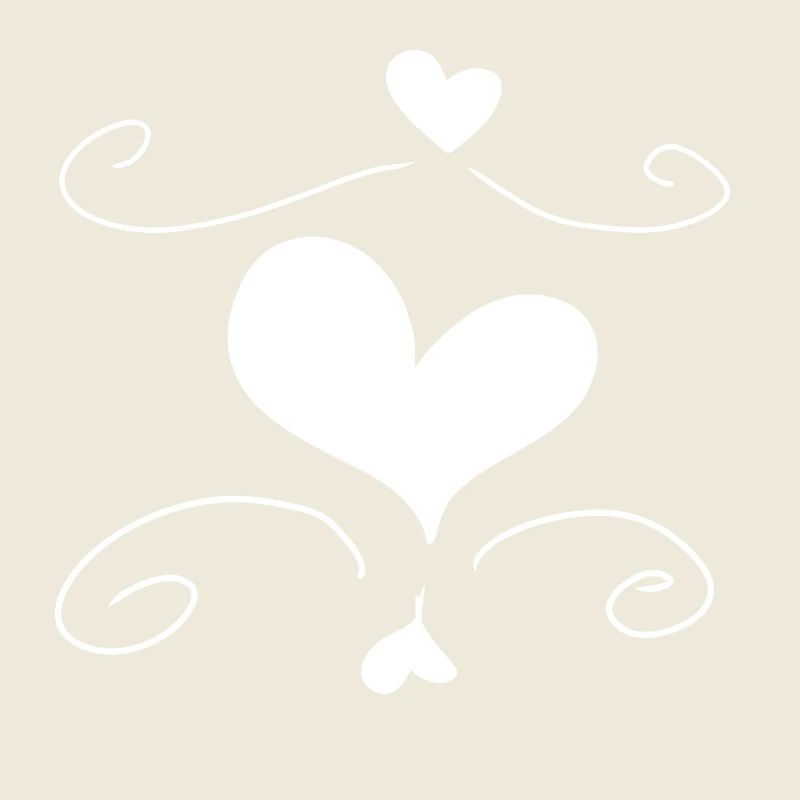 Herz Liebe Symbol form