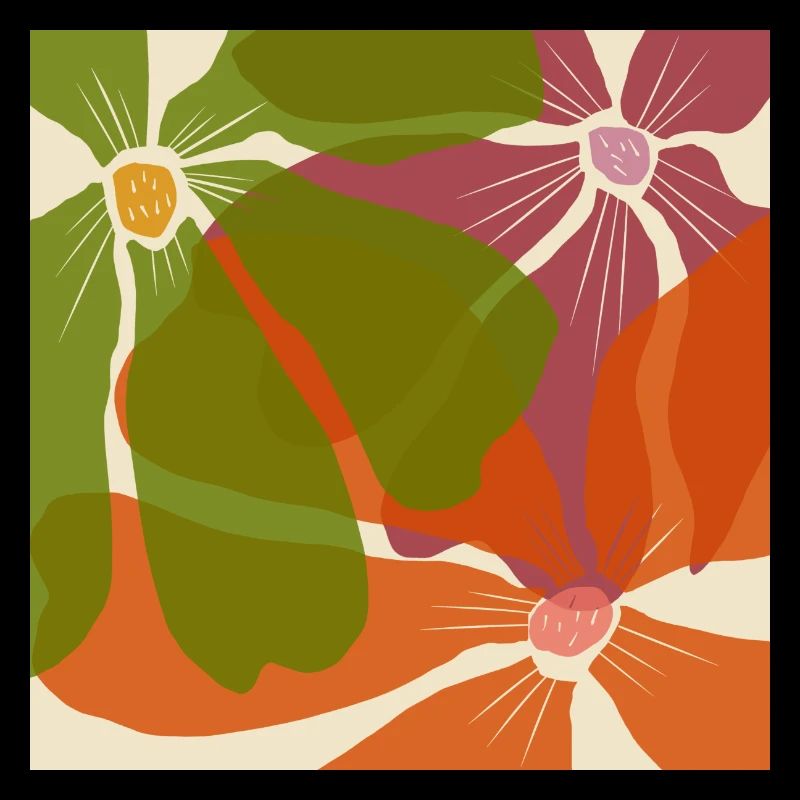 Motif de fleurs