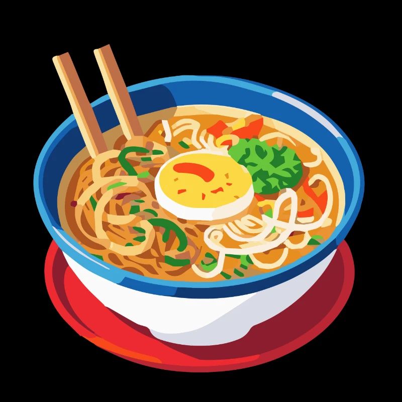 Nudelsuppe Ramen Japanisch