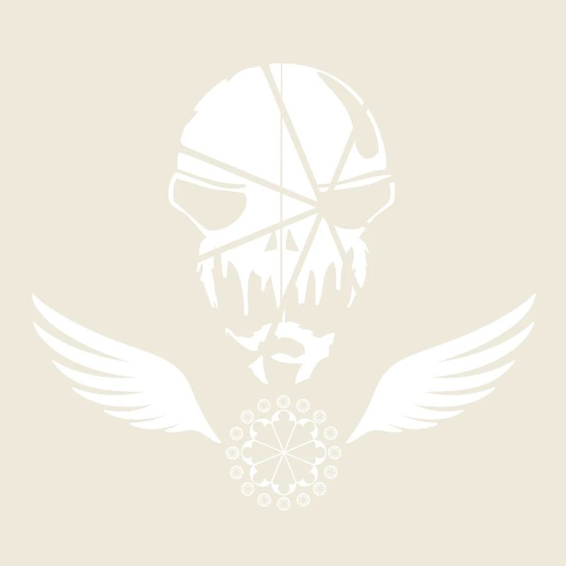 T-shirt Biker Skull Bind