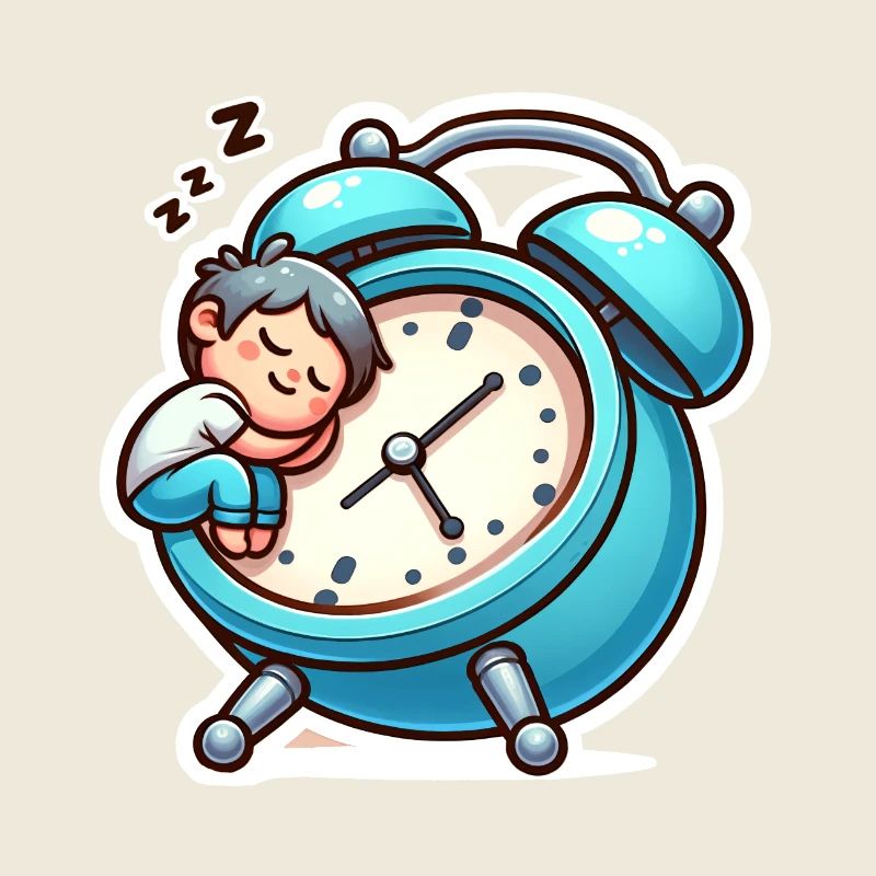 Alarm clock and sleep