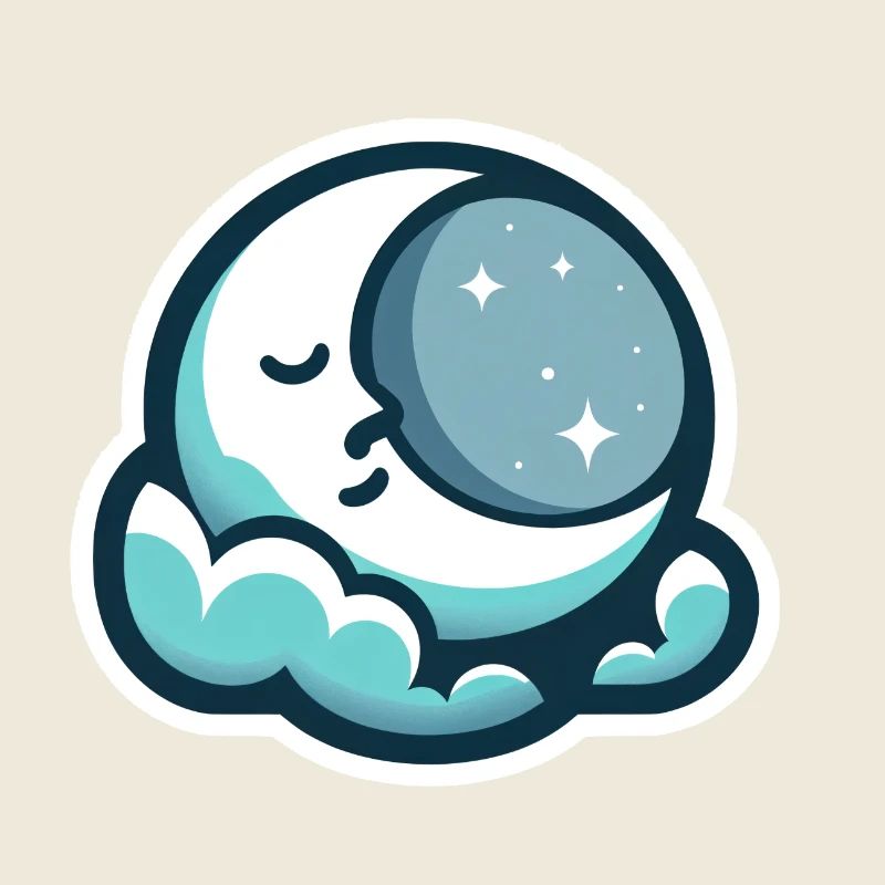 Lune endormie