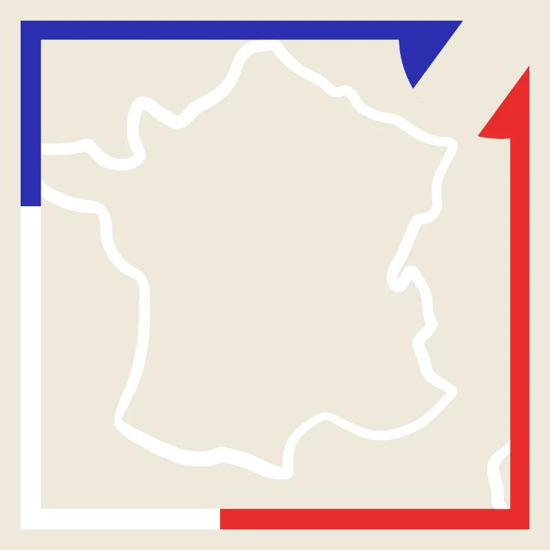 Frankreich blau weiß rot