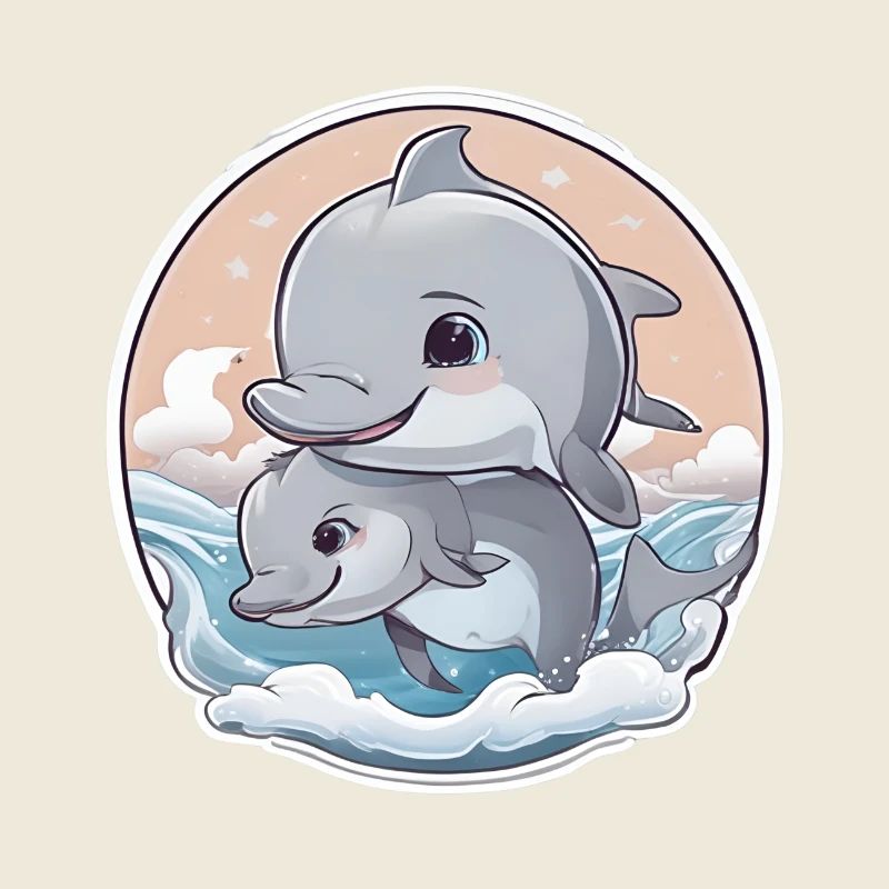Design bebe dauphin
