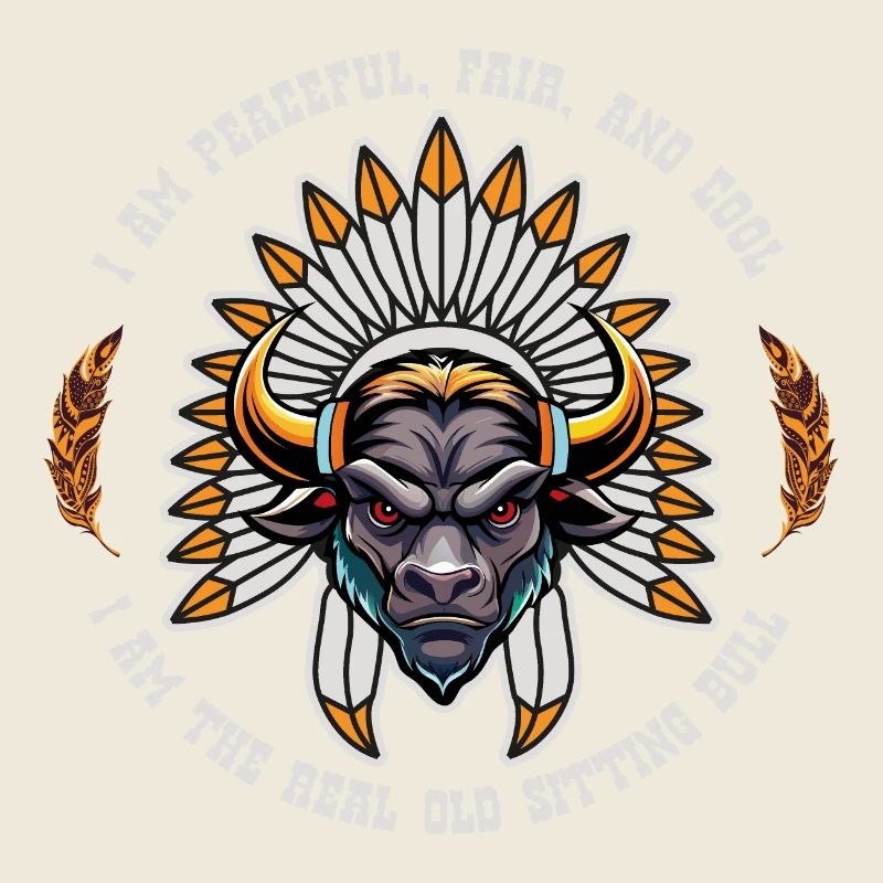 Indian Chief Native American Sitting Bull