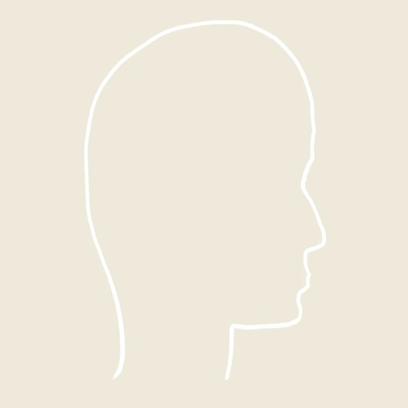 Profil de la tête côté des personnes