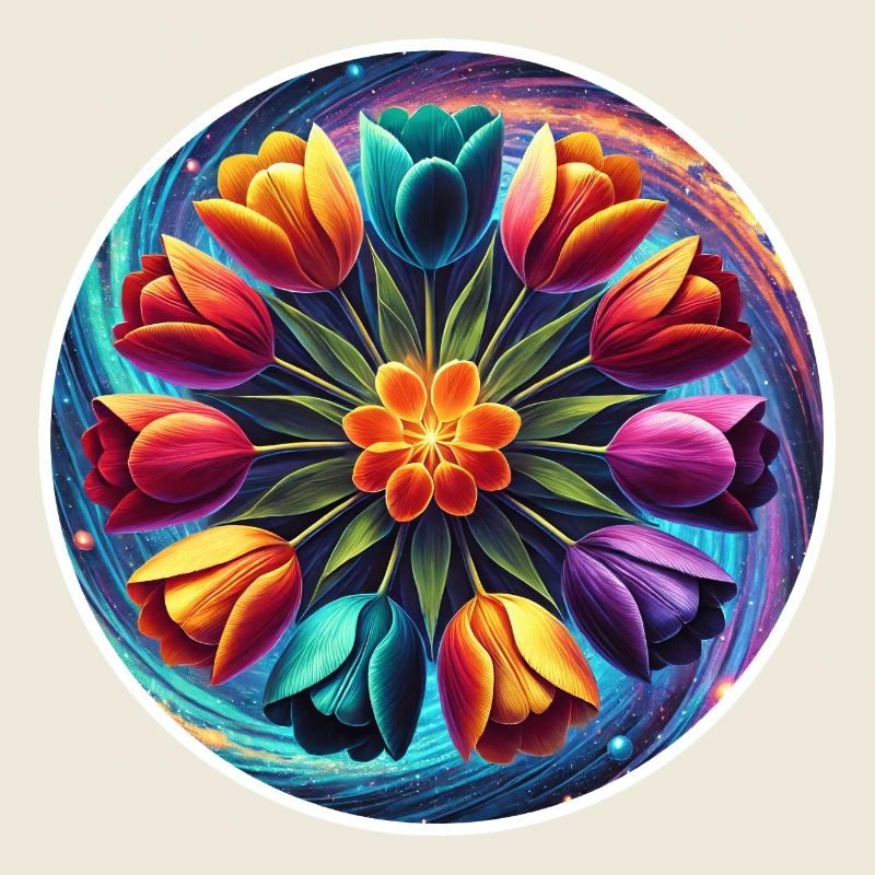 Tulip Wreath