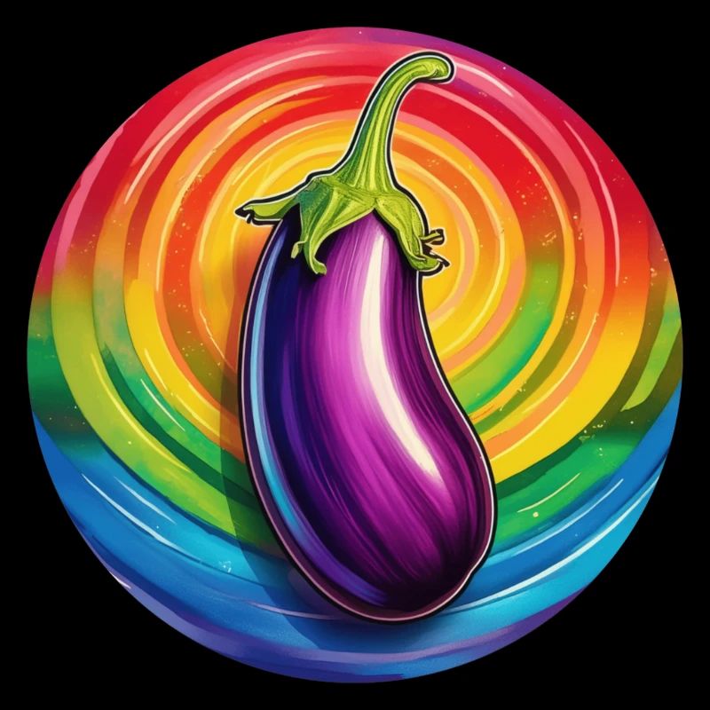 LGBTQ Eggplant