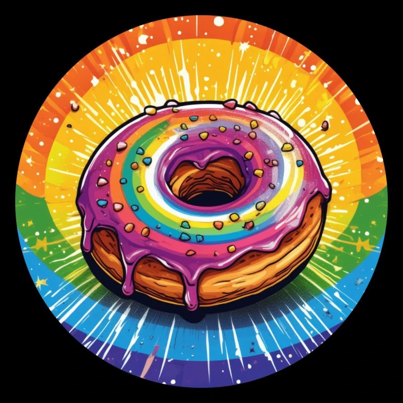 LGBTQ Donut