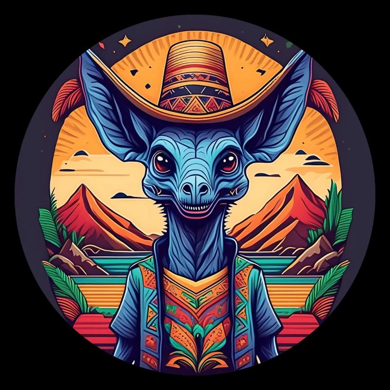 5 de Mayo Party Drinko de Mayo Chupacabra