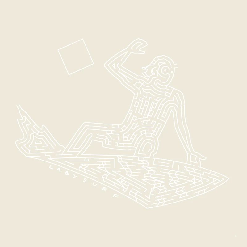 Surfer Maze (weiße Version)
