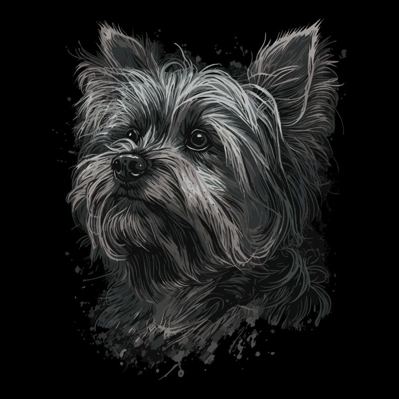 Drôle de Yorkshire Terrier