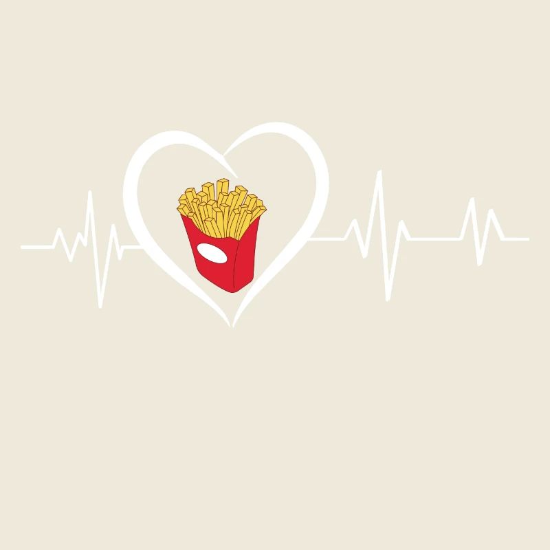 Herzschlag Pommes