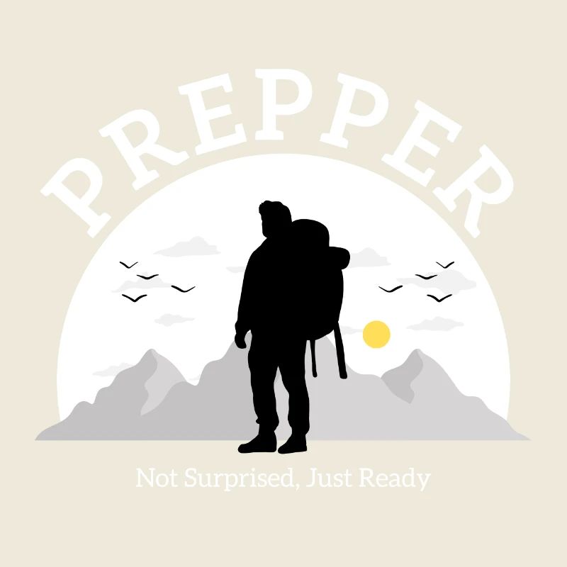 Prepper Pas surpris Juste prêt
