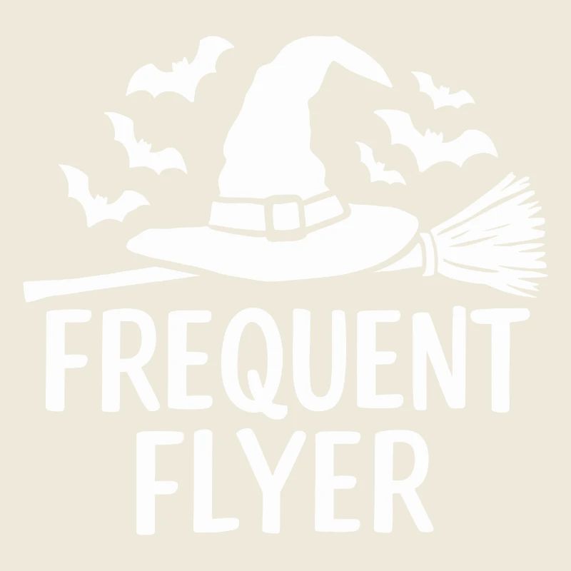Halloween Spruch Zitat Frequent Flyer