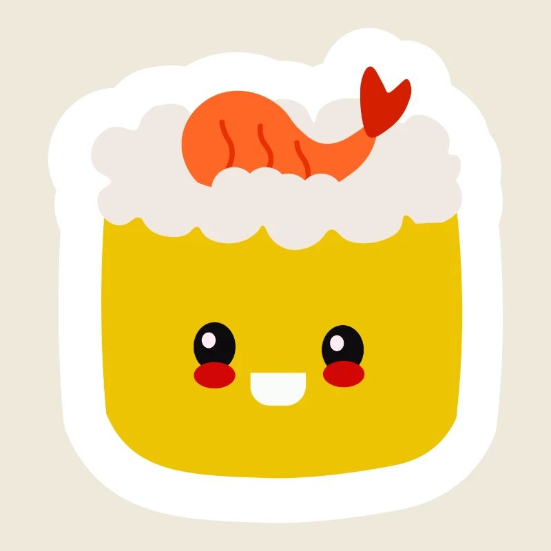 sushi, sushi fan, wasabi