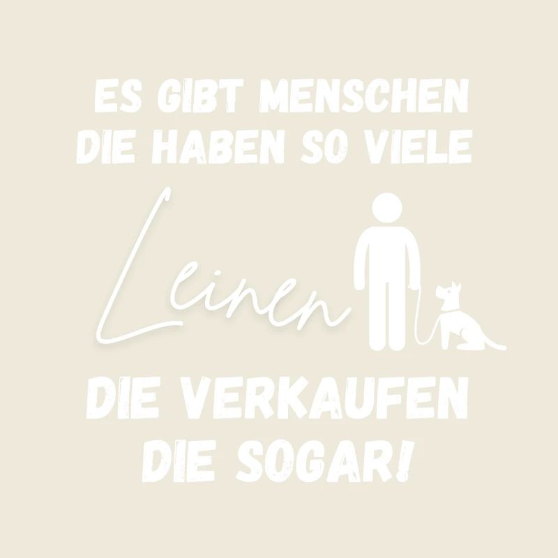 Leinen braucht der Hund