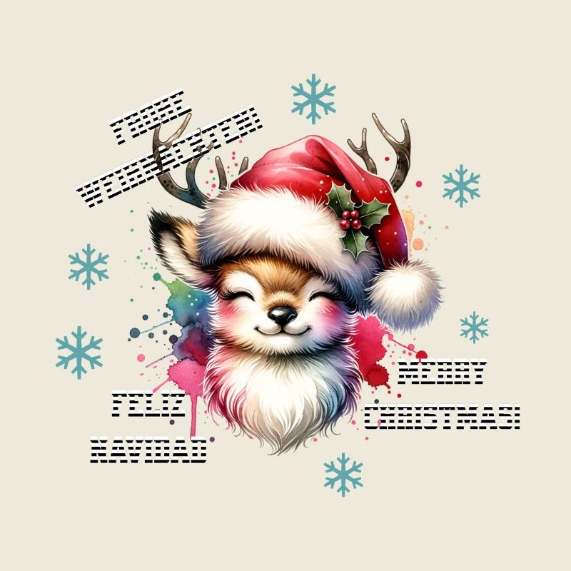 Renne Cerf Orignal Cerf Noël