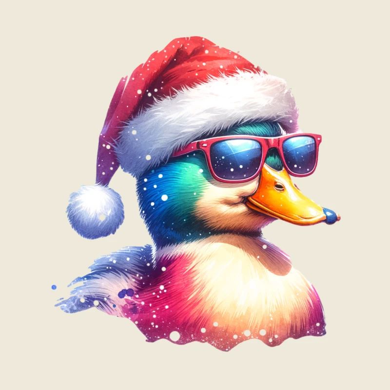 Mignon Cool Duck Noël