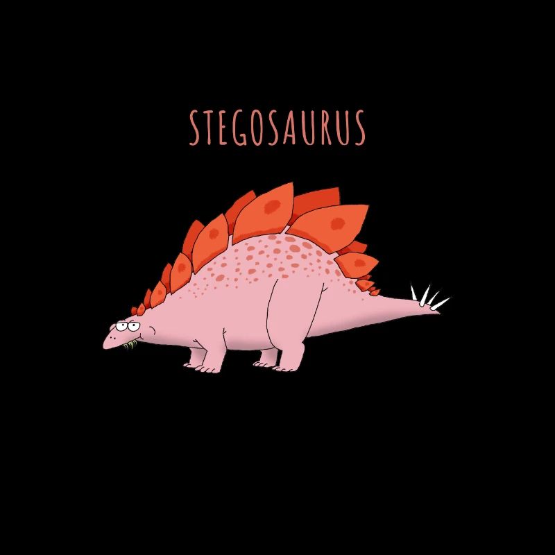 Lustige Illustration eines STEGOSAURUS