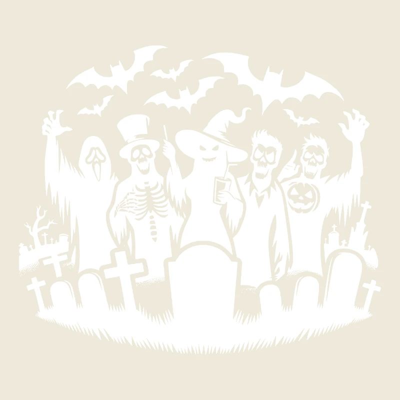 Cemetery Magic Kids Halloween Tombstone Party