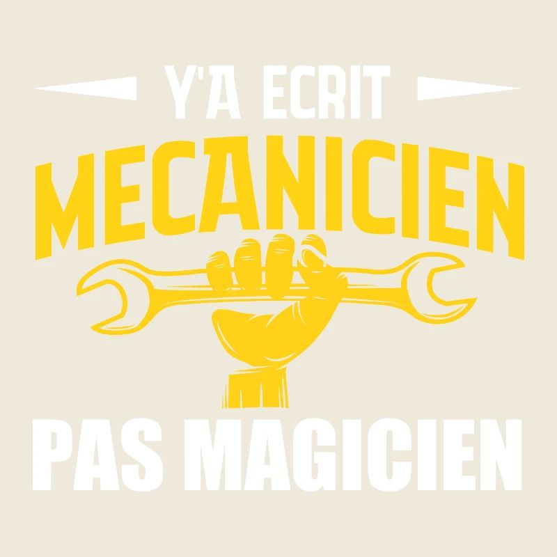 It says mechanic not magician