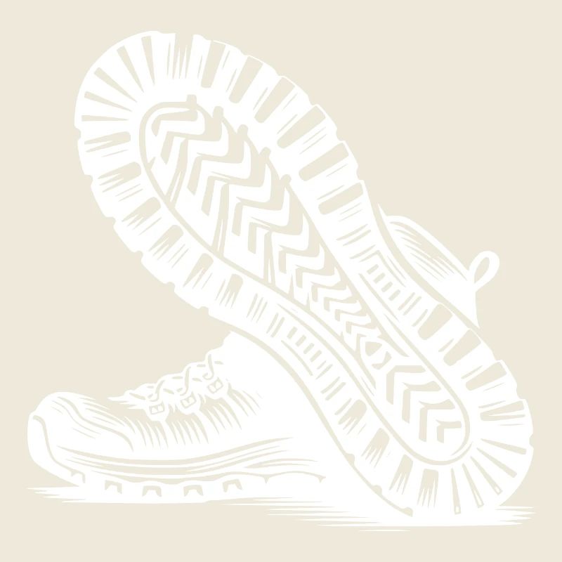 Chaussures de randonnée à bande de roulement profonde