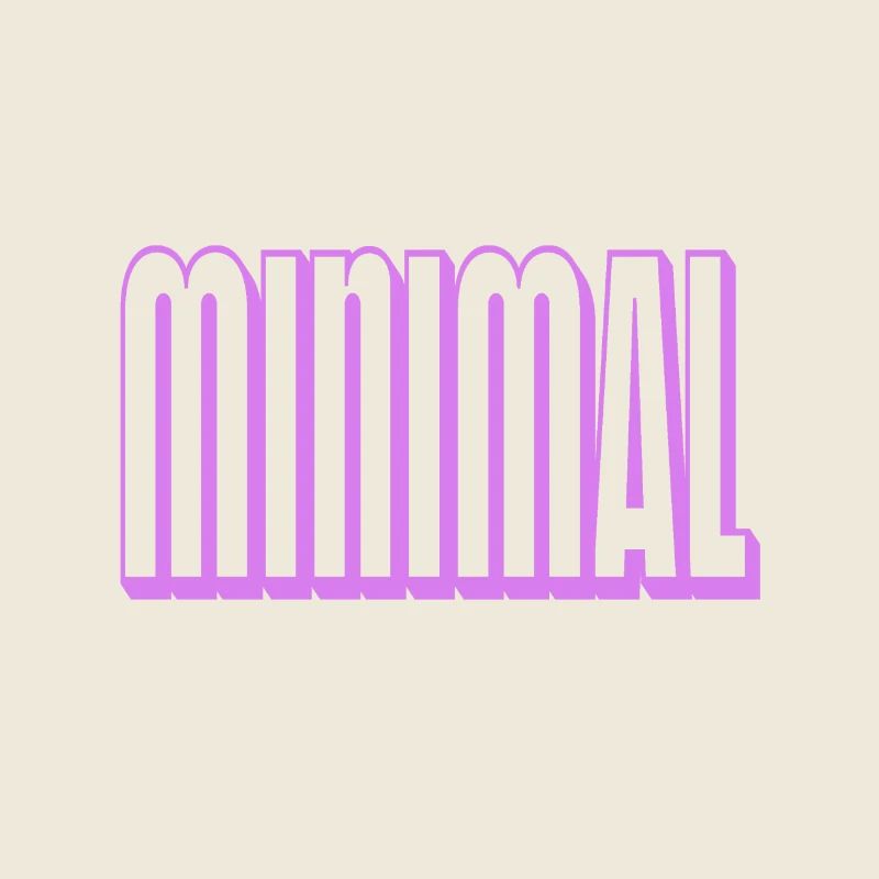 Minimal Purple