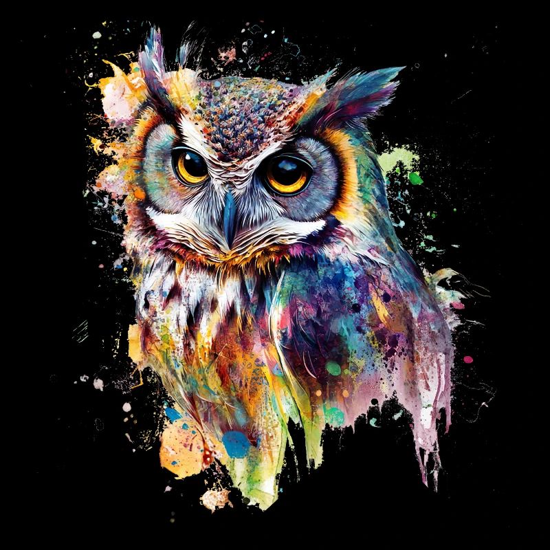 Eule als Symbol der Weisheit