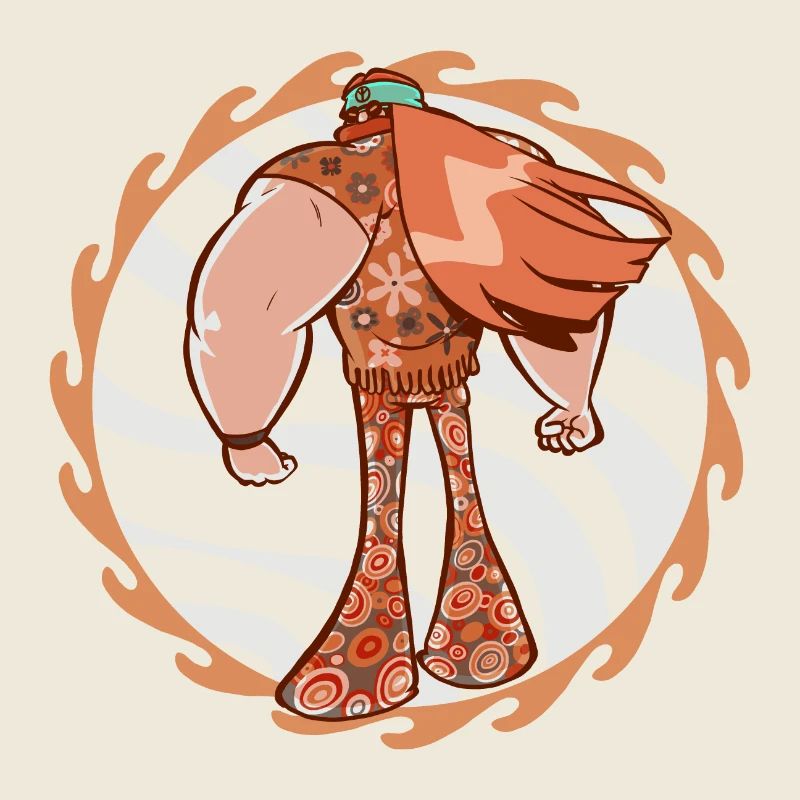 Hippie costaud
