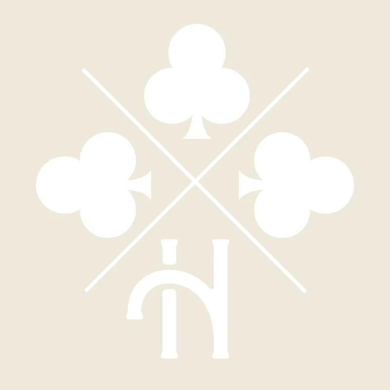 Buchstabe h Glücksklee