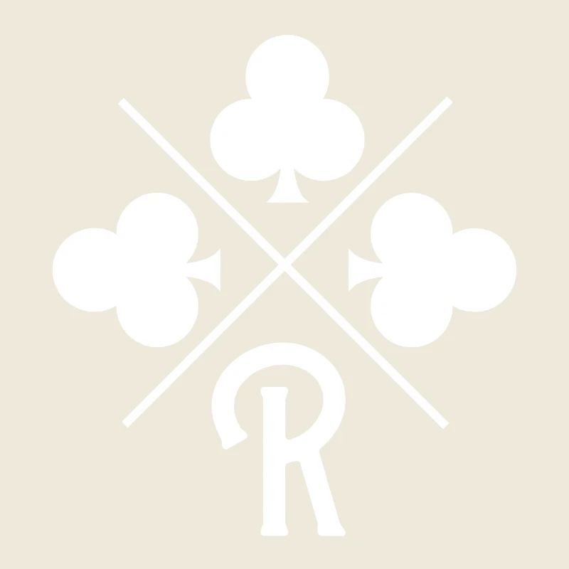 Buchstabe r Glücksklee