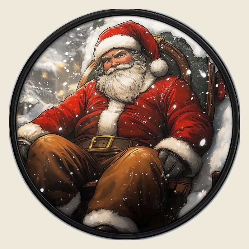 Cozy Santa: Rest before the holiday