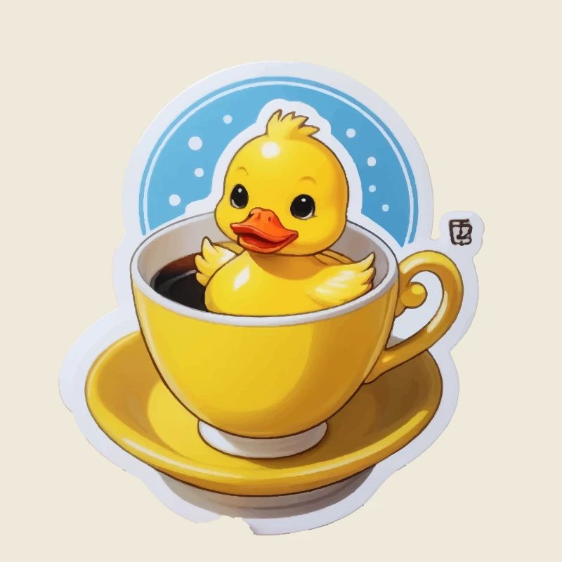 Canard au café