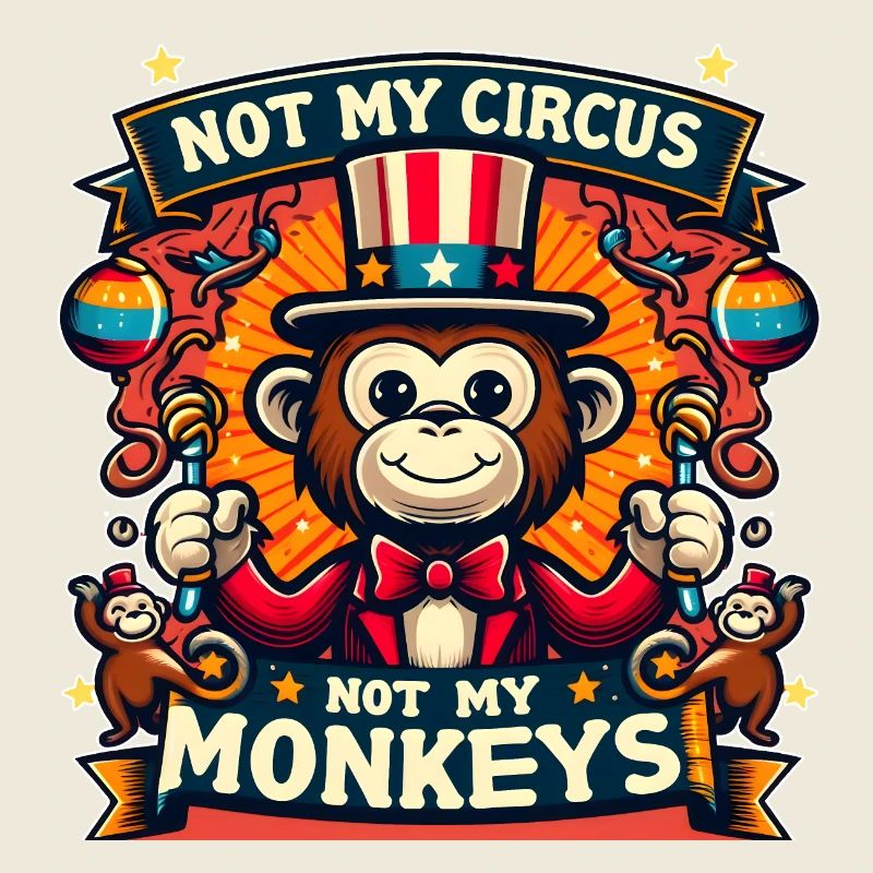 Pas mon cirque, pas mes singes